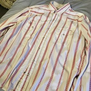 Lucky Brand western shirt XXL